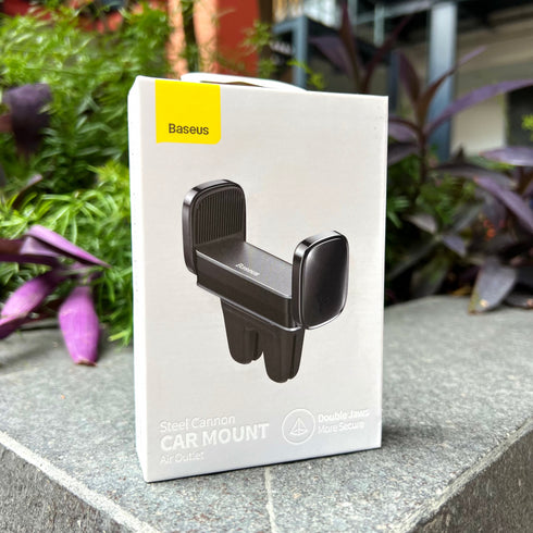 BASEUS - SOPORTE PARA CARRO TIPO PINZA